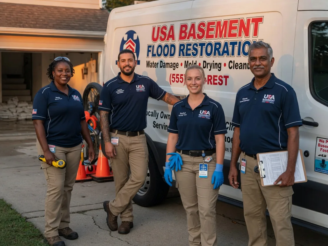 Basement Flood Cleanup company in Malone, WI
